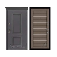 Уличная Гранит Термо, цвет Горький шоколад, панель - light 2127 цвет Тортора soft