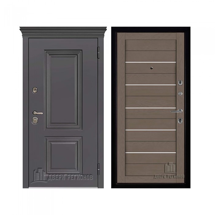 Уличная Гранит Термо, цвет Горький шоколад, панель - light 2127 цвет Тортора soft