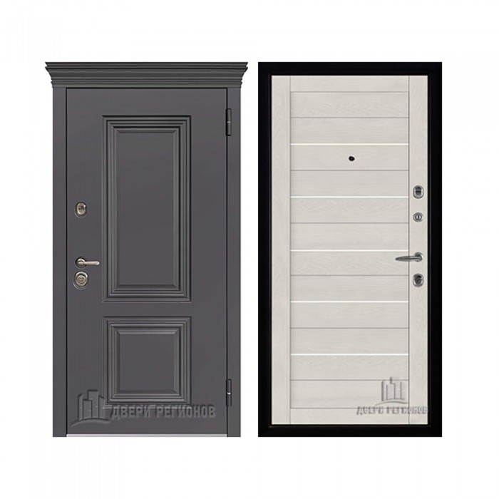 Уличная Гранит Термо, цвет Горький шоколад, панель - light 2127 цвет Бьянка soft