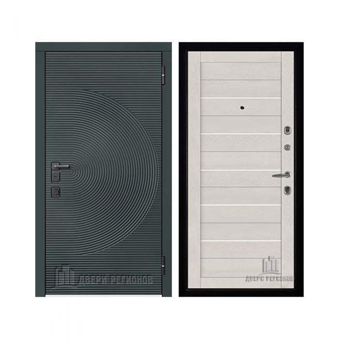 Уличная Малахит Термо, цвет Зеленый темный, панель - light 2127 цвет Бьянка soft