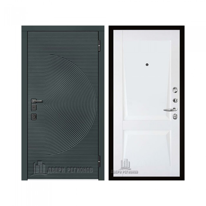 Уличная Малахит Термо, цвет Зеленый темный, панель - perfecto цвет Белый бархат