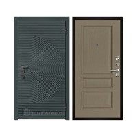 Уличная Малахит Термо, цвет Зеленый темный, панель - Вена цвет Нефрит