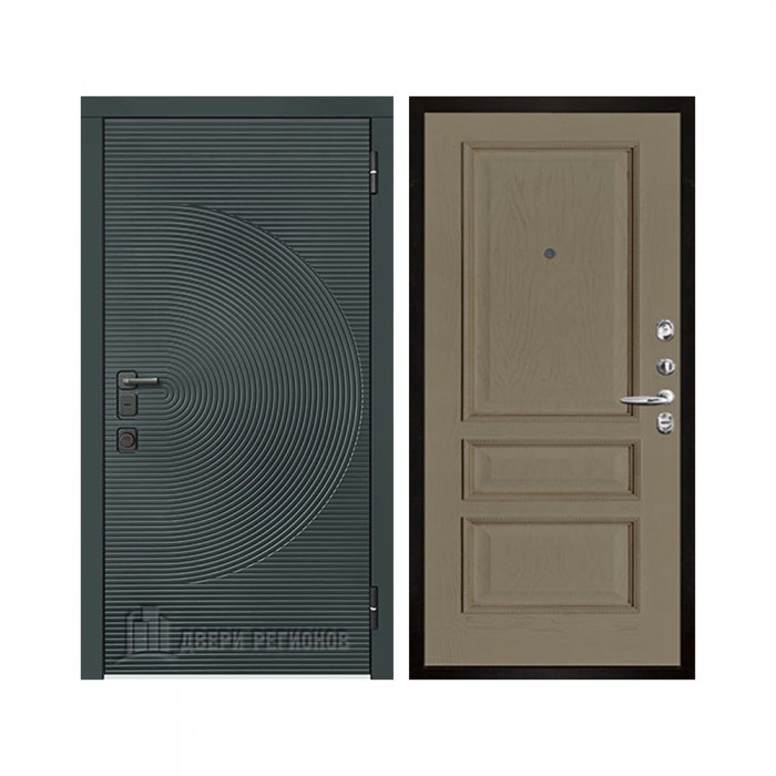 Уличная Малахит Термо, цвет Зеленый темный, панель - Вена цвет Нефрит