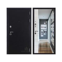 Спартак, цвет Антик темное серебро, панель - Спартак цвет Зеркало panorama акация ПВХ белая поперечная