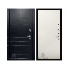 Взломостойкая ALBERO BLACK, цвет Альберо Блэк Рисунок грань, панель - aurum цвет Магнолия гладкая