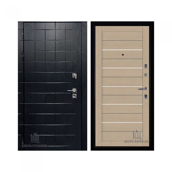 Взломостойкая ALBERO BLACK, цвет Альберо Блэк Рисунок грань, панель - light 2127 цвет Кремовый soft