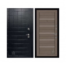 Взломостойкая ALBERO BLACK, цвет Альберо Блэк Рисунок грань, панель - light 2127 цвет Тортора soft