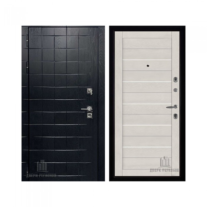 Взломостойкая ALBERO BLACK, цвет Альберо Блэк Рисунок грань, панель - light 2127 цвет Бьянка soft