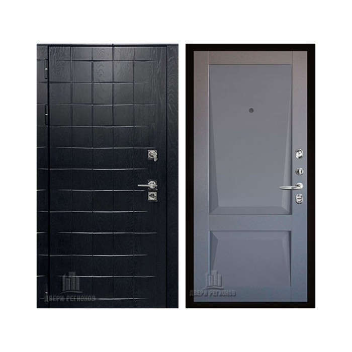 Взломостойкая ALBERO BLACK, цвет Альберо Блэк Рисунок грань, панель - perfecto цвет Серый бархат