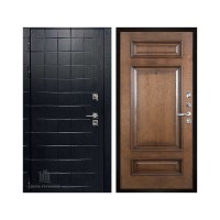 Взломостойкая ALBERO BLACK, цвет Альберо Блэк Рисунок грань, панель - Рим багет цвет Коньяк