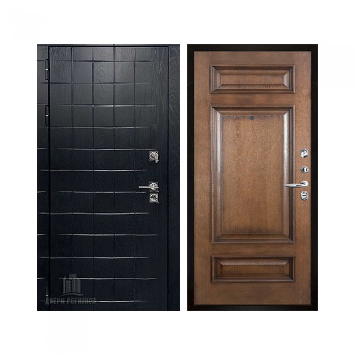 Взломостойкая ALBERO BLACK, цвет Альберо Блэк Рисунок грань, панель - Рим багет цвет Коньяк