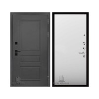 Взломостойкая SOLID, цвет cерый нубук soft, панель - aurum цвет Манхэттен гладкий