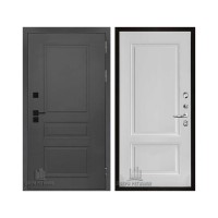 Взломостойкая SOLID, цвет cерый нубук soft, панель - lana (Лана) цвет Белый снег soft