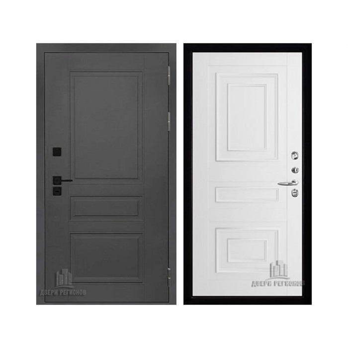 Взломостойкая SOLID, цвет cерый нубук soft, панель - 62001 цвет Белая Серена