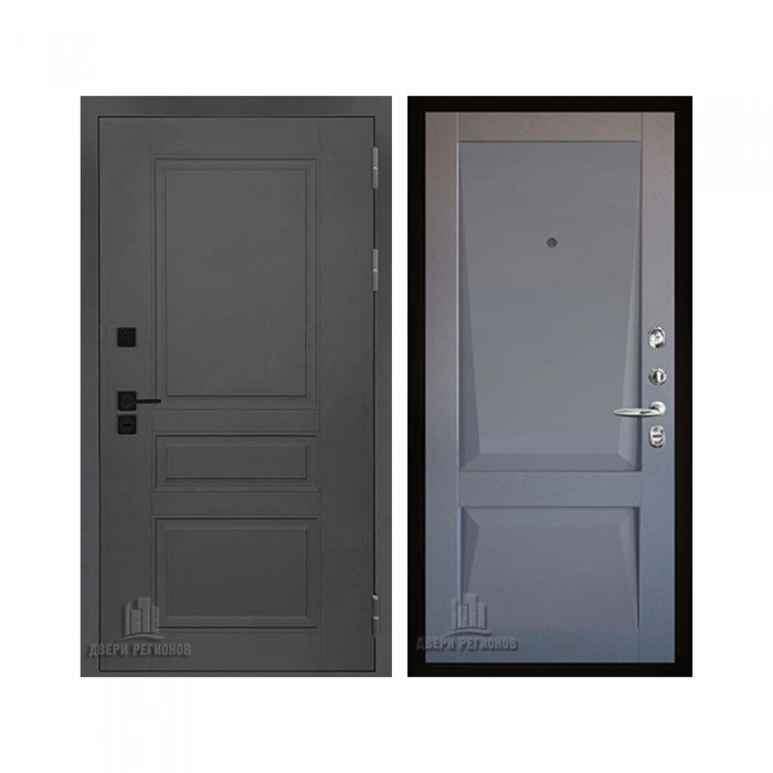 Взломостойкая SOLID, цвет cерый нубук soft, панель - perfecto цвет Серый бархат