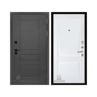 Взломостойкая SOLID, цвет cерый нубук soft, панель - perfecto цвет Белый бархат