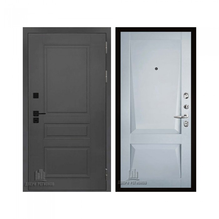 Взломостойкая SOLID, цвет cерый нубук soft, панель - perfecto цвет Светло-серый бархат