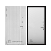 Президент Лайн Белый, цвет Белый матовый + белый пластик, панель - aurum цвет Манхэттен гладкий