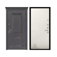 Уличная Гранит Термо, цвет Горький шоколад, панель - aurum цвет Магнолия гладкая (Tamburat 4100)