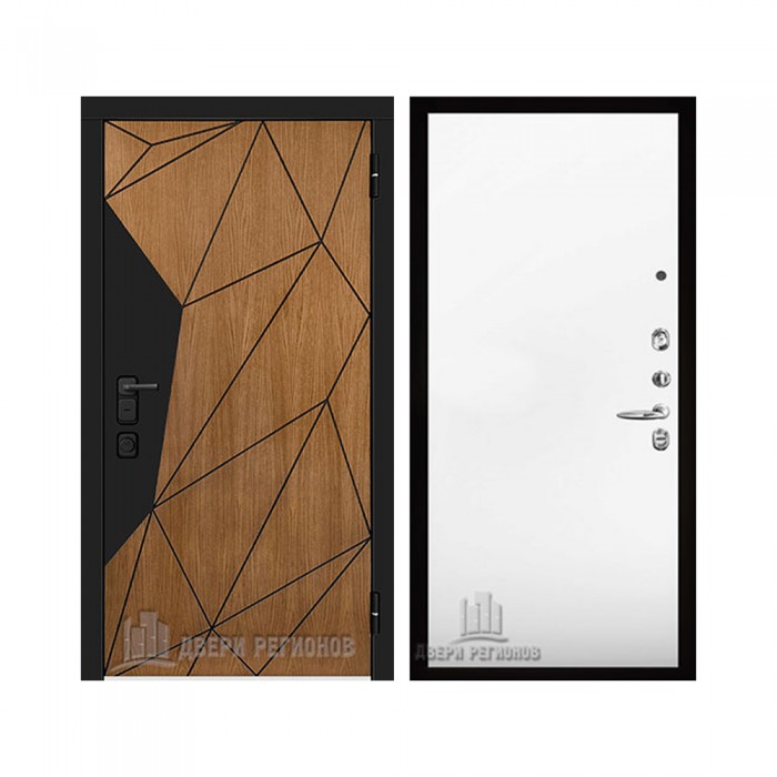 Уличная Композит Термо, цвет Тик, панель - aurum цвет Аляска гладкая