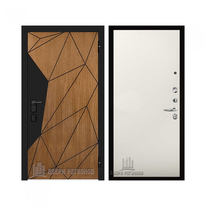 Уличная Композит Термо, цвет Тик, панель - aurum цвет Магнолия гладкая