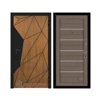 Уличная Композит Термо, цвет Тик, панель - light 2127 цвет Тортора soft