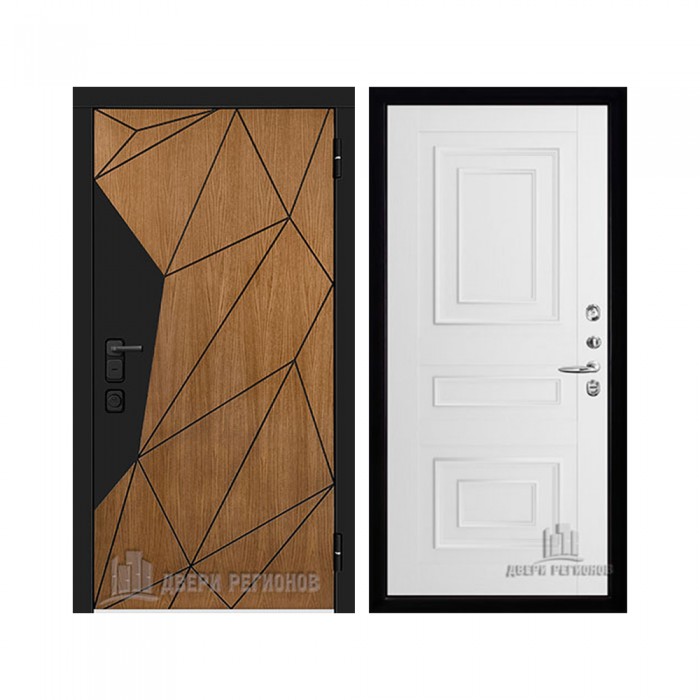 Уличная Композит Термо, цвет Тик, панель - 62001 цвет Белая Серена