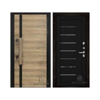 Уличная Royal Nord (Роял Норд), цвет Дуб, панель - light 2110 (зеркало) цвет Шоко велюр