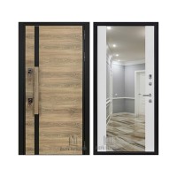 Уличная Royal Nord (Роял Норд), цвет Дуб, панель - Зеркало infinity цвет Белый