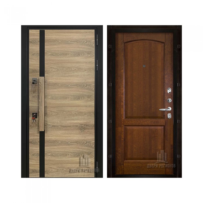 Уличная Royal Nord (Роял Норд), цвет Дуб, панель - Фоборг цвет Античный орех