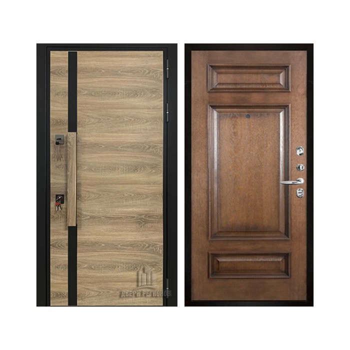 Уличная Royal Nord (Роял Норд), цвет Дуб, панель - Рим багет цвет Коньяк