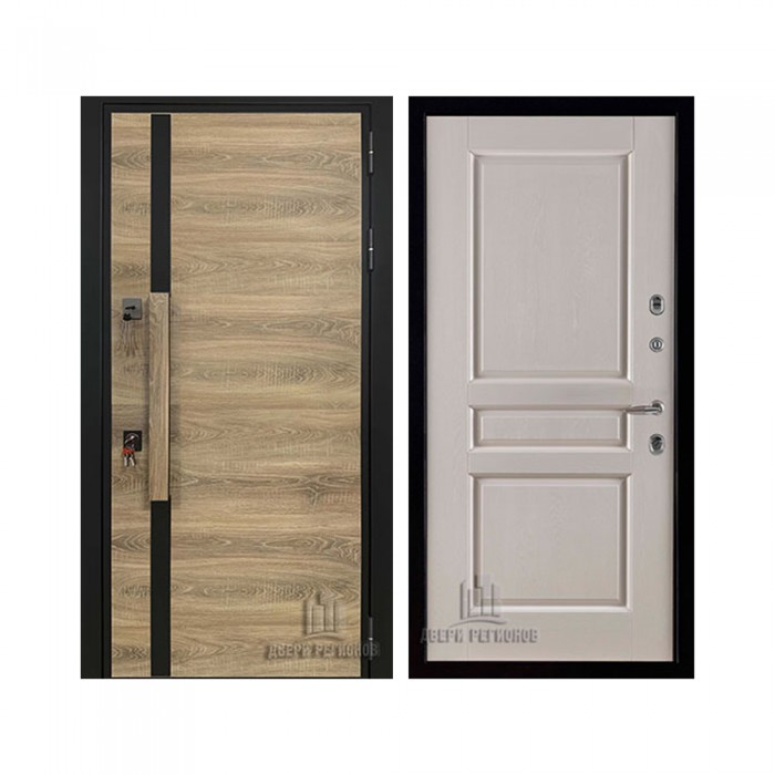 Уличная Royal Nord (Роял Норд), цвет Дуб, панель - Виктория цвет Эмаль слоновая кость