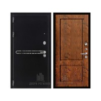 Президент S1Z, цвет Графит с блестками антик, панель - Сицилия цвет Орех натуральный