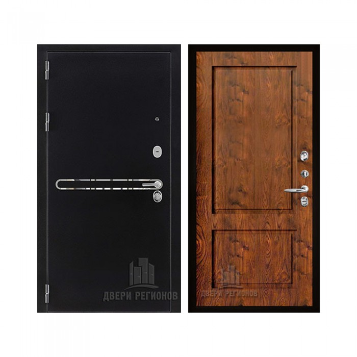 Президент S1Z, цвет Графит с блестками антик, панель - Сицилия цвет Орех натуральный