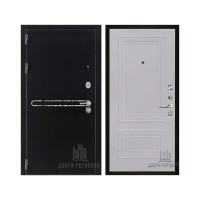 Президент S1Z, цвет Графит с блестками антик, панель - Престиж 1-2 цвет Серый шелк