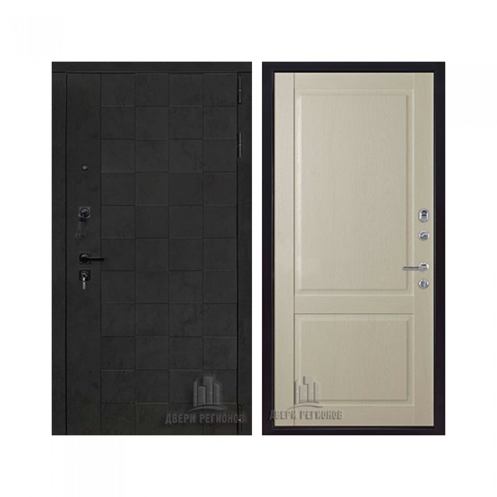 Quadro (Квадро), цвет Бетон графит темный 10 мм, панель - Нова цвет Серена керамик