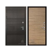 Министр со сменными панелями, цвет Горький шоколад, панель - tamburat 4100 цвет Дуб Мадейра