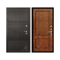 Министр со сменными панелями, цвет Горький шоколад, панель - Сицилия цвет Орех натуральный