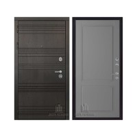 Министр со сменными панелями, цвет Горький шоколад, панель - Нова цвет Антрацит