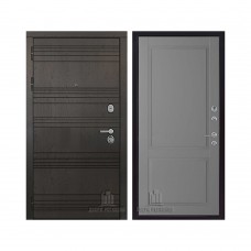 Министр со сменными панелями, цвет Горький шоколад, панель - Нова цвет Антрацит