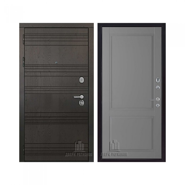 Министр со сменными панелями, цвет Горький шоколад, панель - Нова цвет Антрацит