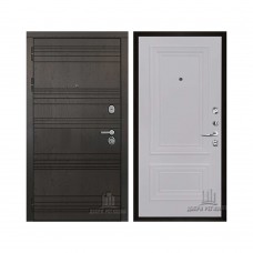 Министр со сменными панелями, цвет Горький шоколад, панель - Престиж 1-2 цвет Серый шелк
