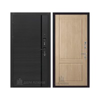 Президент Стайл, цвет Чёрная Мягкая Шагрень, панель - Нова цвет Дуб натуральный