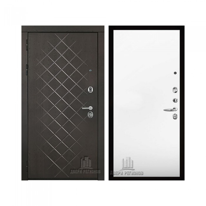 Президент Люкс зеркало, цвет Горький шоколад, панель - tamburat 4100 цвет Панель под покраску