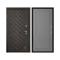 Президент Люкс зеркало, цвет Горький шоколад, панель - Нова цвет Антрацит