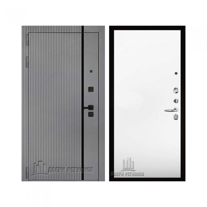 Президент Лайн Титан, цвет Чёрная Мягкая Шагрень, панель - tamburat 4100 цвет Панель под покраску