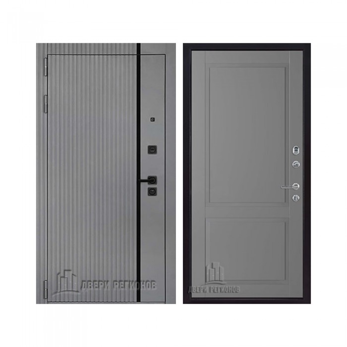 Президент Лайн Титан, цвет Чёрная Мягкая Шагрень, панель - Нова цвет Антрацит