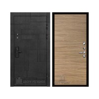 Флагман Доминион, цвет Бетон черный, панель - tamburat 4100 цвет Дуб Мадейра