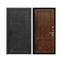 Флагман Доминион, цвет Бетон черный, панель - Сицилия цвет Орех шоколадный