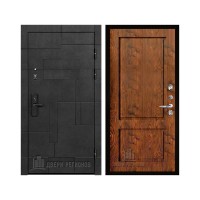 Флагман Доминион, цвет Бетон черный, панель - Сицилия цвет Орех натуральный